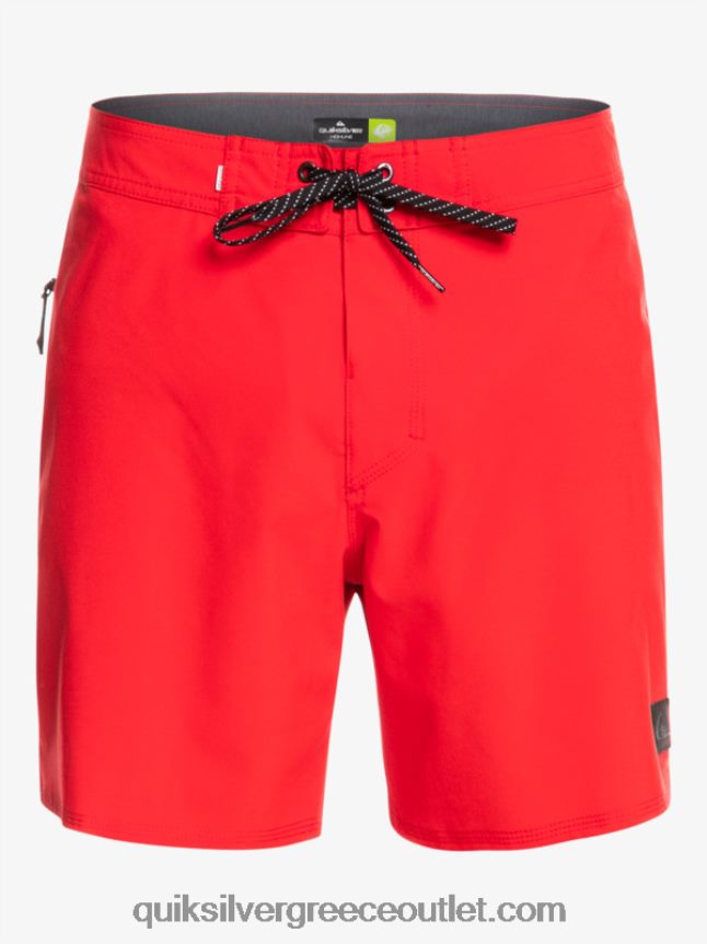 surfsilk kaimana 16 boardshort Quiksilver άνδρες 66LP84337 κόκκινο υψηλού κινδύνου
