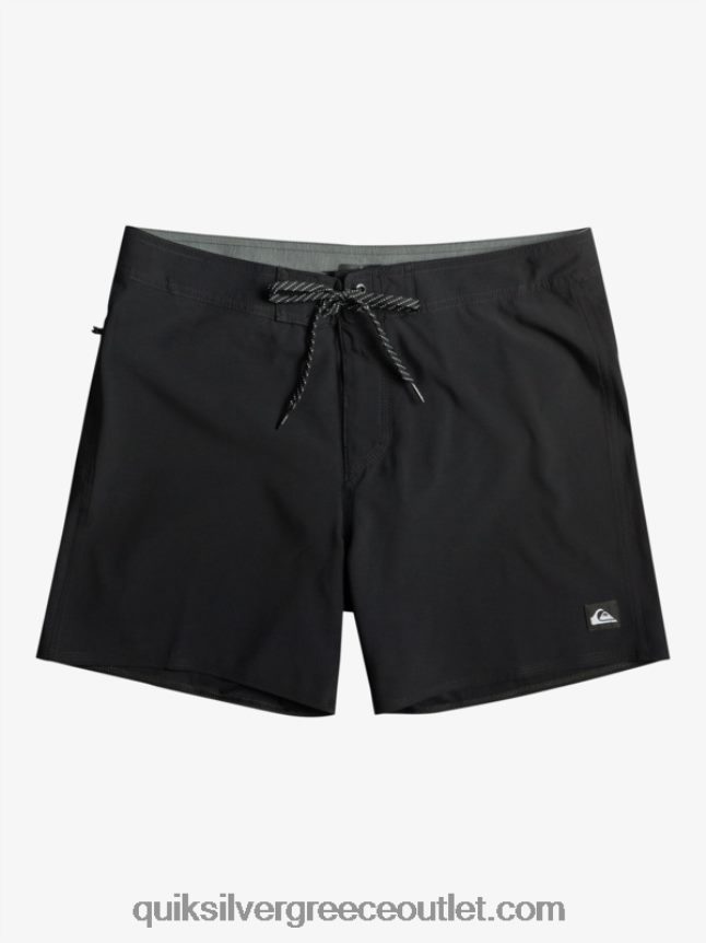 surfsilk kaimana 16 boardshort Quiksilver άνδρες 66LP84338 μαύρος