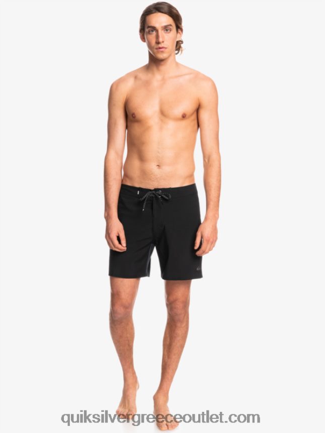 surfsilk kaimana 16 boardshort Quiksilver άνδρες 66LP84338 μαύρος