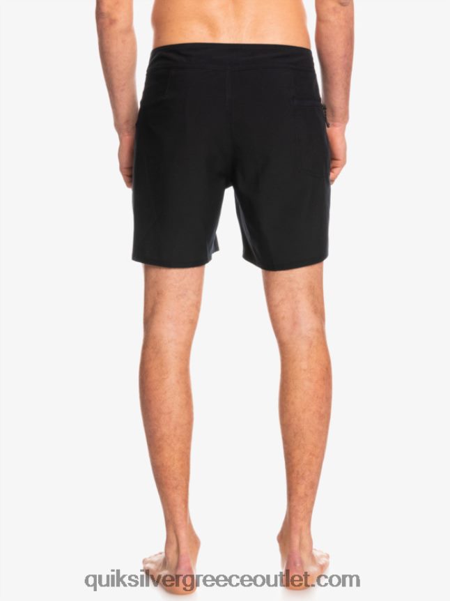 surfsilk kaimana 16 boardshort Quiksilver άνδρες 66LP84338 μαύρος