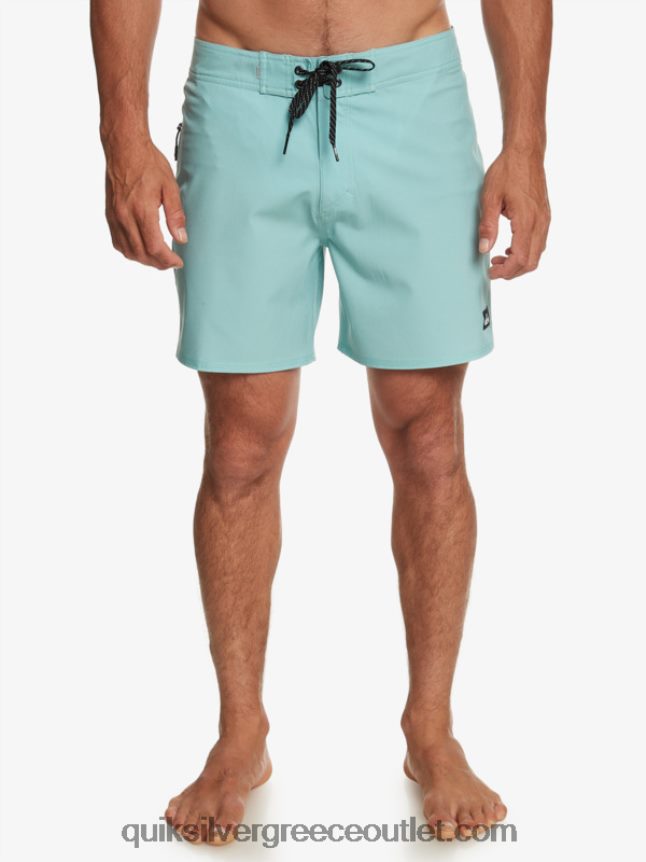 surfsilk kaimana 16 boardshort Quiksilver άνδρες 66LP84340 καμέο μπλε