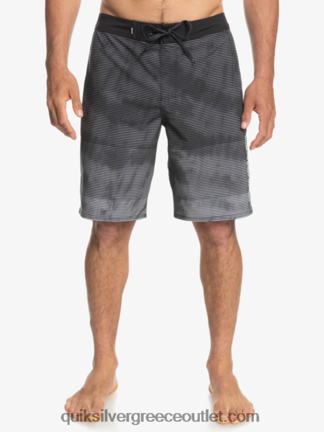 surfsilk massive 20 boardshort Quiksilver άνδρες 66LP841593 μαύρος