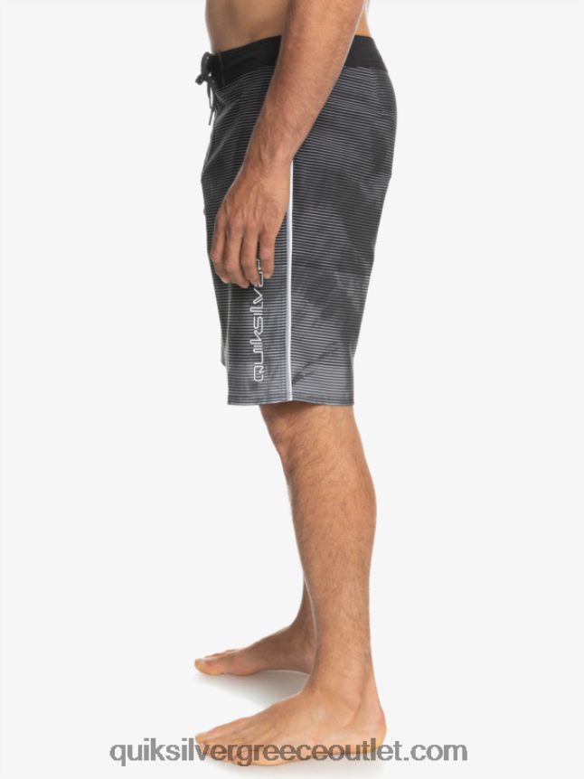 surfsilk massive 20 boardshort Quiksilver άνδρες 66LP841593 μαύρος