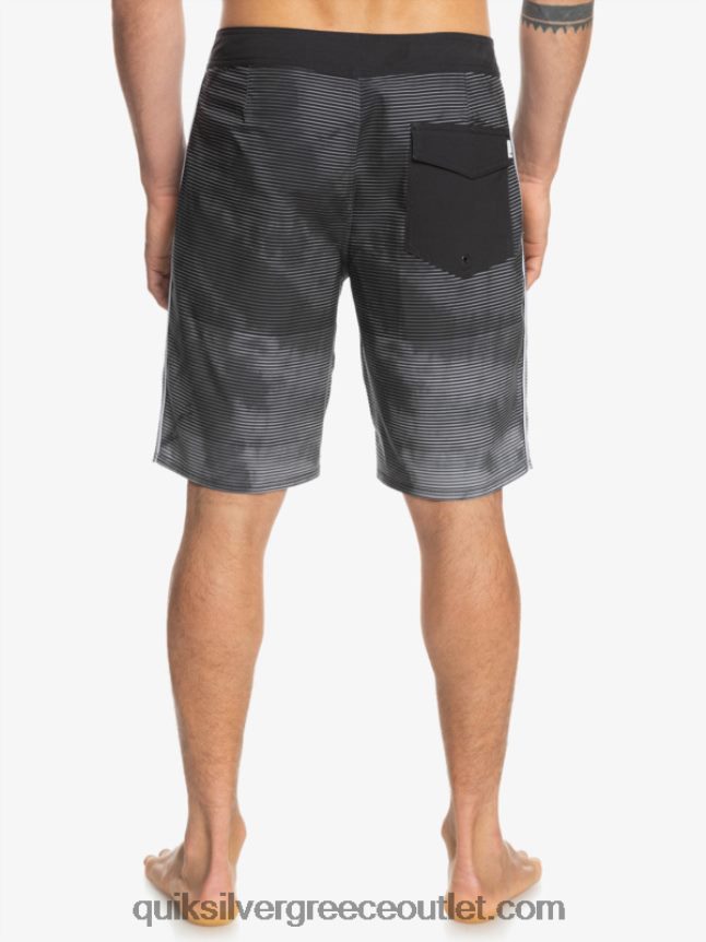 surfsilk massive 20 boardshort Quiksilver άνδρες 66LP841593 μαύρος