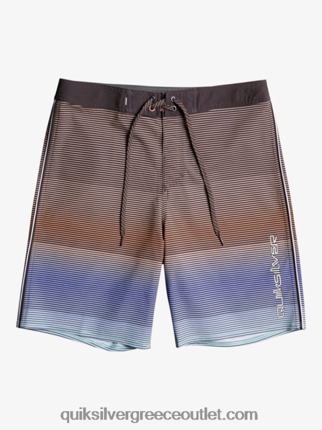 surfsilk massive 20 boardshort Quiksilver άνδρες 66LP841595 ασφαλτικό σκυρόδερμα