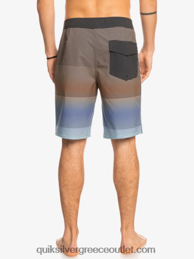 surfsilk massive 20 boardshort Quiksilver άνδρες 66LP841595 ασφαλτικό σκυρόδερμα