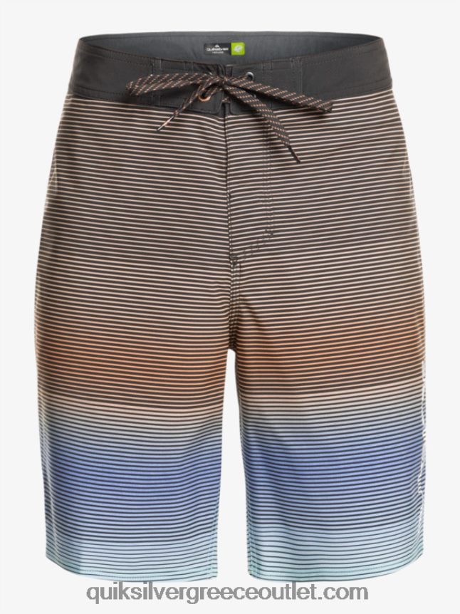 surfsilk massive 20 boardshort Quiksilver άνδρες 66LP841595 ασφαλτικό σκυρόδερμα