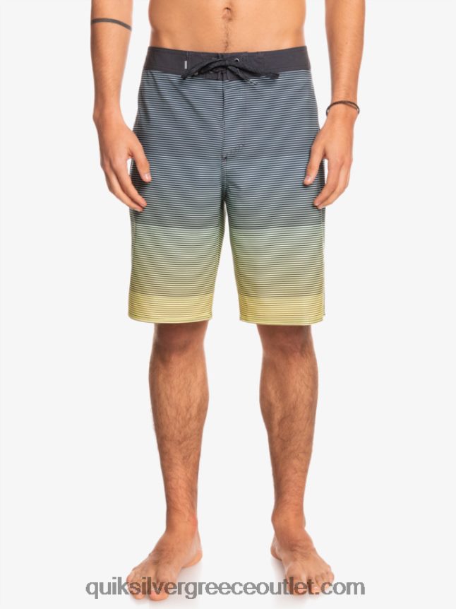 surfsilk massive 20 boardshort Quiksilver άνδρες 66LP841600 ασφαλτικό σκυρόδερμα