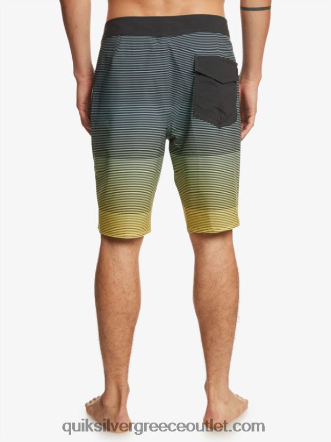 surfsilk massive 20 boardshort Quiksilver άνδρες 66LP841600 ασφαλτικό σκυρόδερμα