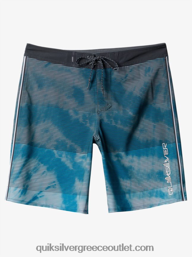 surfsilk massive 20 boardshort Quiksilver άνδρες 66LP841602 ασφαλτικό σκυρόδερμα