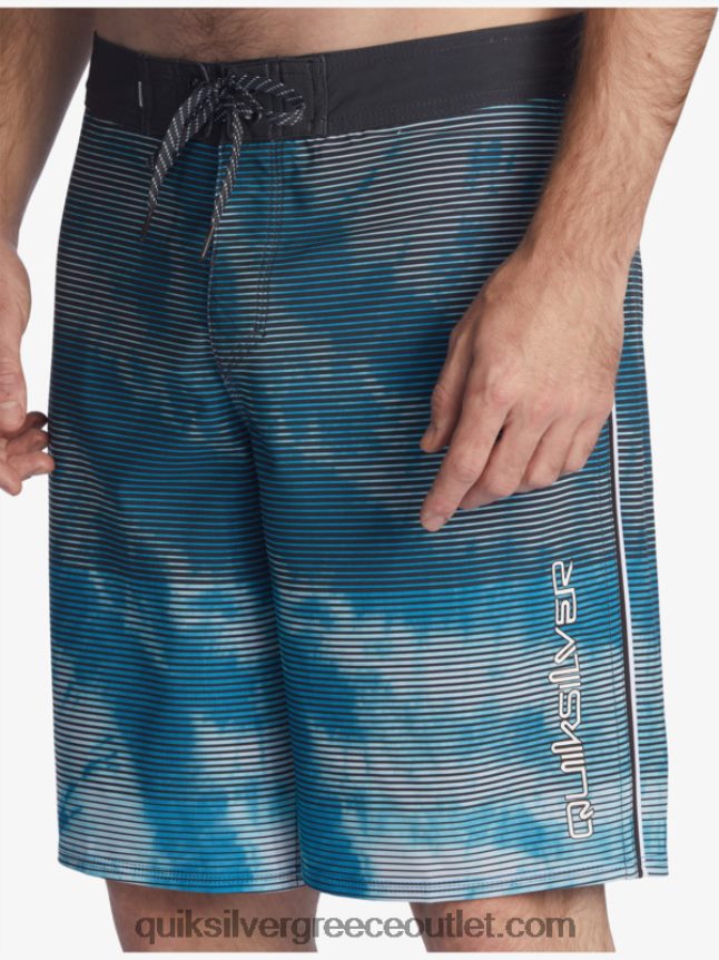 surfsilk massive 20 boardshort Quiksilver άνδρες 66LP841602 ασφαλτικό σκυρόδερμα