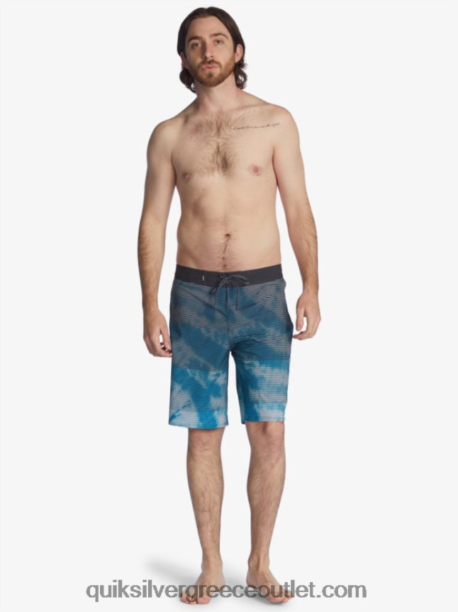 surfsilk massive 20 boardshort Quiksilver άνδρες 66LP841602 ασφαλτικό σκυρόδερμα