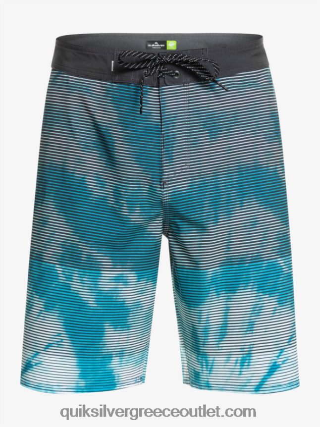 surfsilk massive 20 boardshort Quiksilver άνδρες 66LP841602 ασφαλτικό σκυρόδερμα