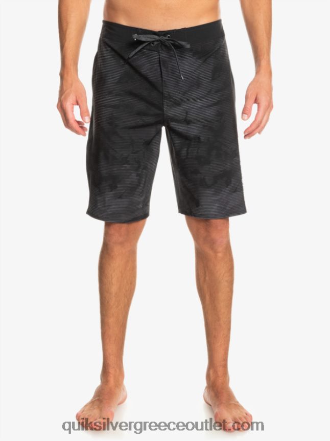 surfsilk massive 20 boardshort Quiksilver άνδρες 66LP84335 μαύρος