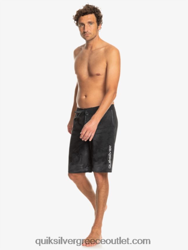 surfsilk massive 20 boardshort Quiksilver άνδρες 66LP84335 μαύρος