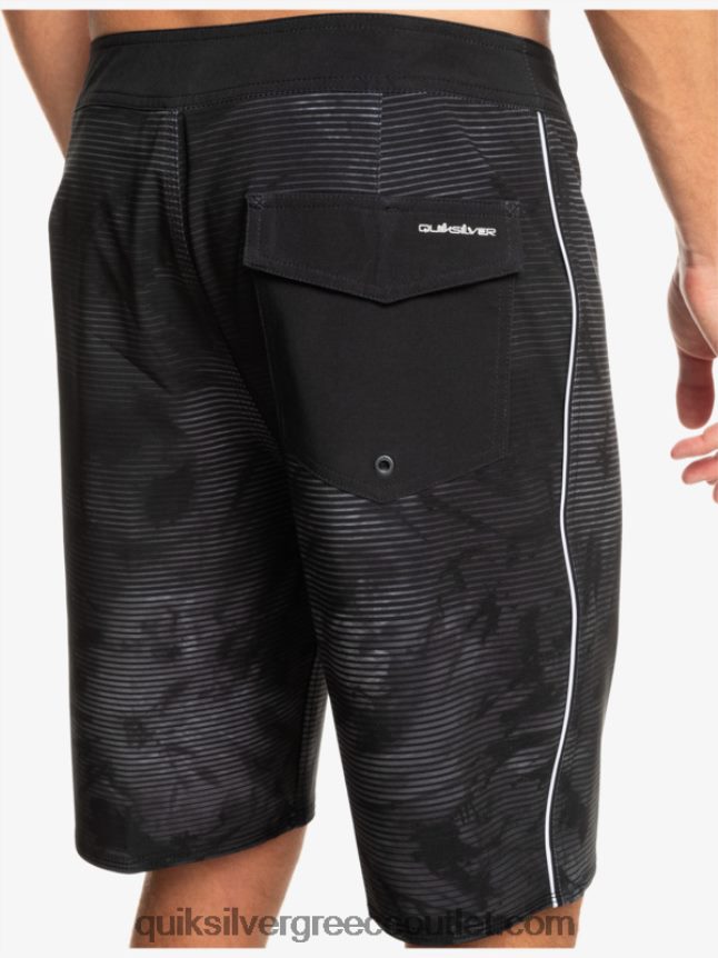 surfsilk massive 20 boardshort Quiksilver άνδρες 66LP84335 μαύρος