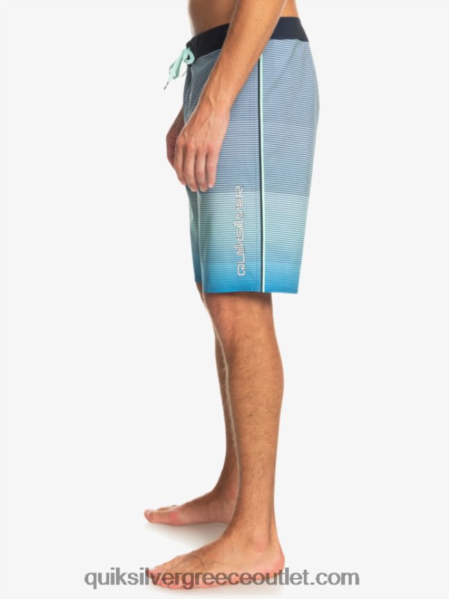 surfsilk massive 20 boardshort Quiksilver άνδρες 66LP84336 αναπνευστήρας μπλε