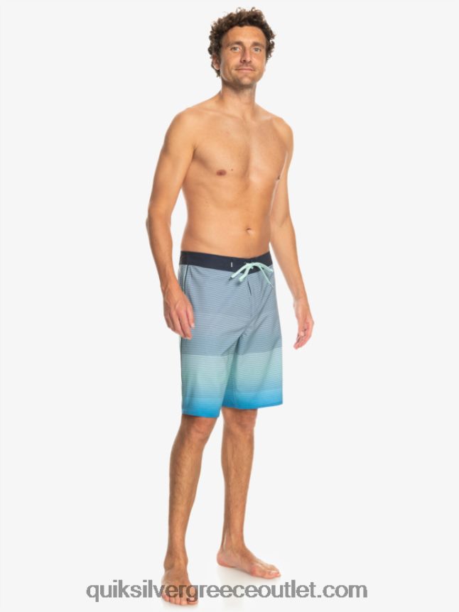 surfsilk massive 20 boardshort Quiksilver άνδρες 66LP84336 αναπνευστήρας μπλε
