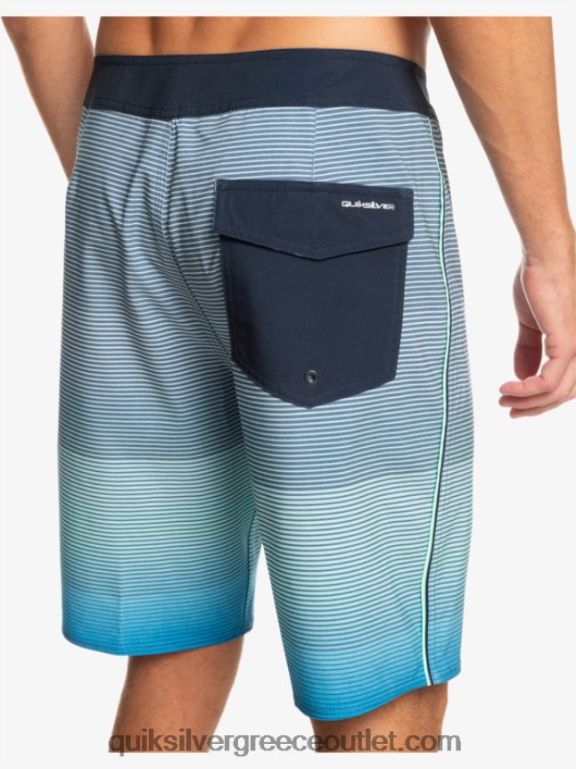 surfsilk massive 20 boardshort Quiksilver άνδρες 66LP84336 αναπνευστήρας μπλε