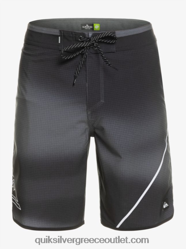 σορτς surfsilk new wave 20 boardshort Quiksilver άνδρες 66LP84223 μαύρος