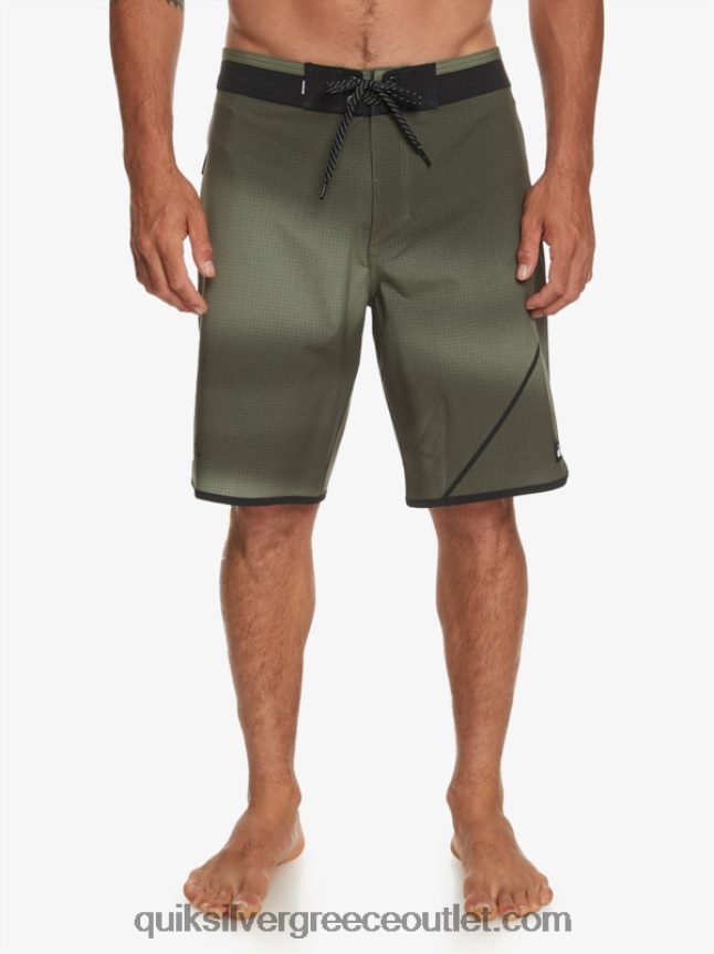 σορτς surfsilk new wave 20 boardshort Quiksilver άνδρες 66LP84224 τετράφυλλο τριφύλλι