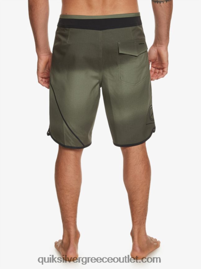 σορτς surfsilk new wave 20 boardshort Quiksilver άνδρες 66LP84224 τετράφυλλο τριφύλλι