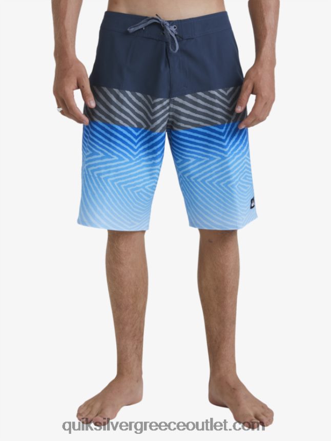 surfsilk panel 20 boardshorts Quiksilver άνδρες 66LP84128 μεσάνυχτα ναυτικό