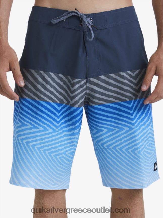 surfsilk panel 20 boardshorts Quiksilver άνδρες 66LP84128 μεσάνυχτα ναυτικό