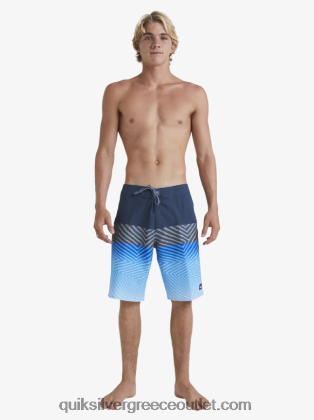 surfsilk panel 20 boardshorts Quiksilver άνδρες 66LP84128 μεσάνυχτα ναυτικό