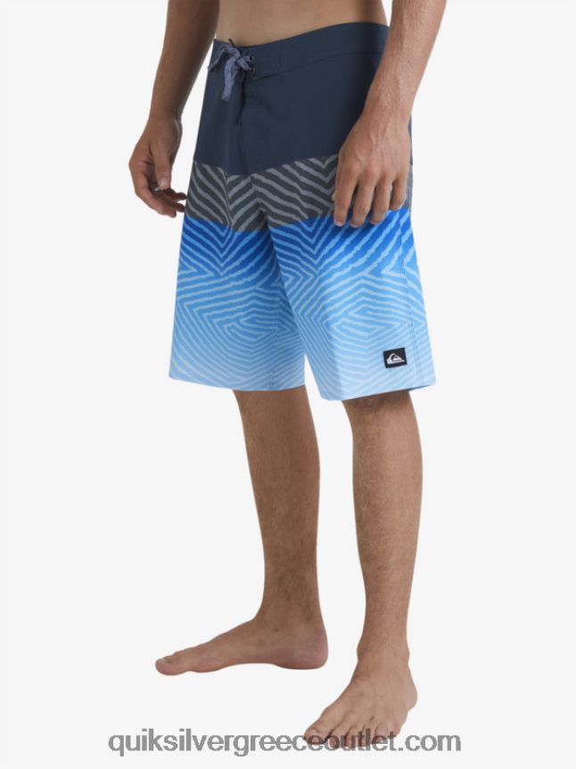 surfsilk panel 20 boardshorts Quiksilver άνδρες 66LP84128 μεσάνυχτα ναυτικό