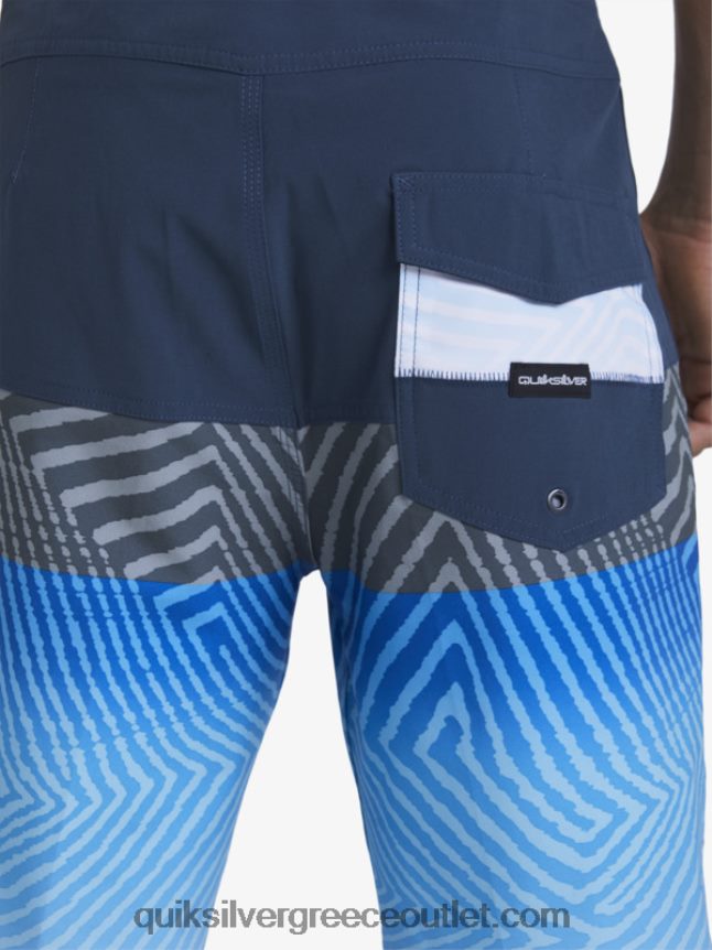surfsilk panel 20 boardshorts Quiksilver άνδρες 66LP84128 μεσάνυχτα ναυτικό