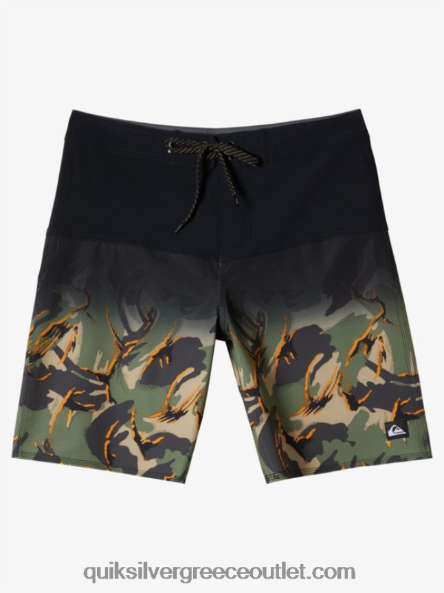 surfsilk panel 20 boardshorts Quiksilver άνδρες 66LP84131 μαύρος