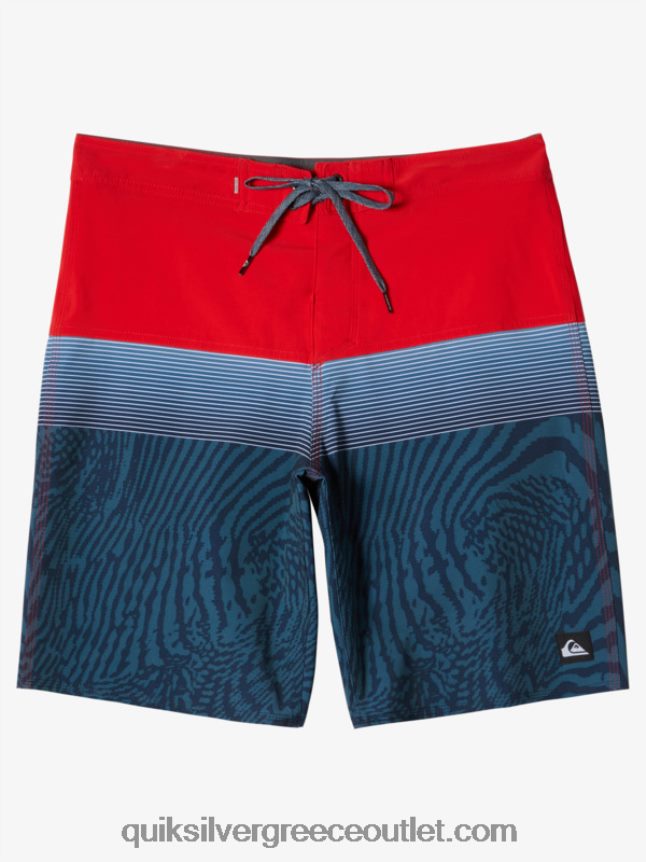 surfsilk panel 20 boardshorts Quiksilver άνδρες 66LP84132 κόκκινο υψηλού κινδύνου