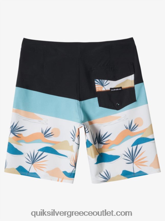surfsilk panel 20 boardshorts Quiksilver άνδρες 66LP84133 σιδερένια πύλη
