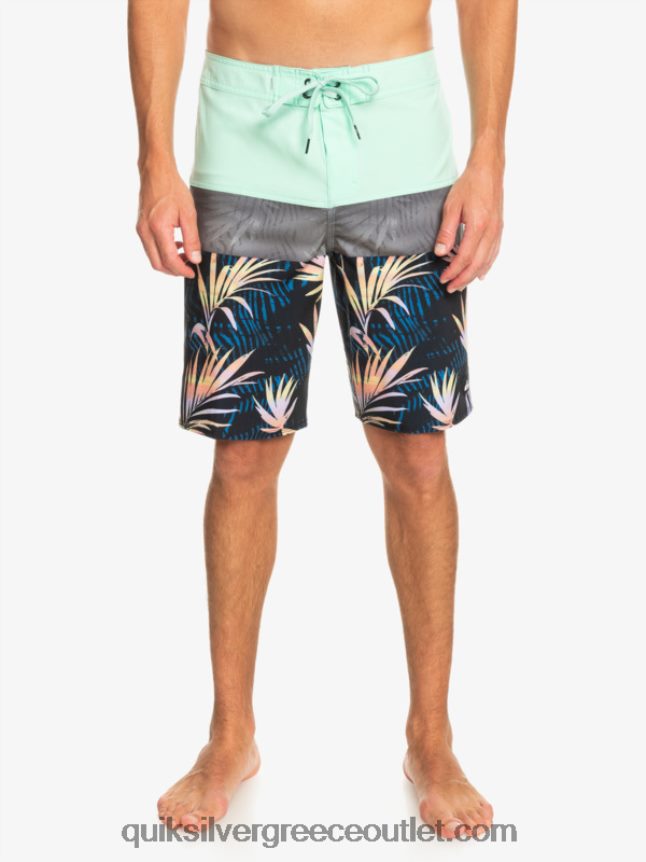 surfsilk panel 20 boardshorts Quiksilver άνδρες 66LP84134 γυαλί παραλίας