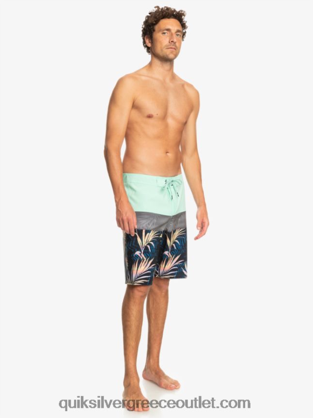 surfsilk panel 20 boardshorts Quiksilver άνδρες 66LP84134 γυαλί παραλίας
