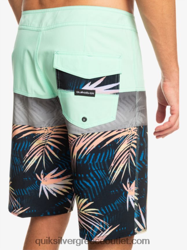 surfsilk panel 20 boardshorts Quiksilver άνδρες 66LP84134 γυαλί παραλίας