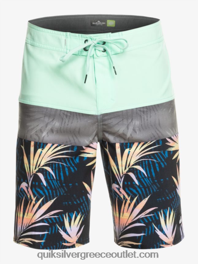surfsilk panel 20 boardshorts Quiksilver άνδρες 66LP84134 γυαλί παραλίας