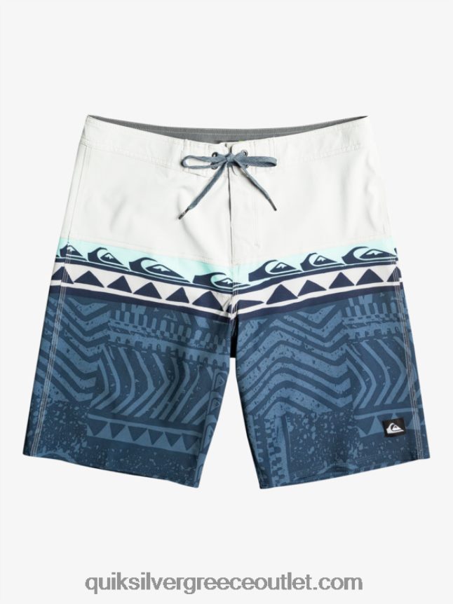 surfsilk panel 20 boardshorts Quiksilver άνδρες 66LP84135 γκρι βιολετί