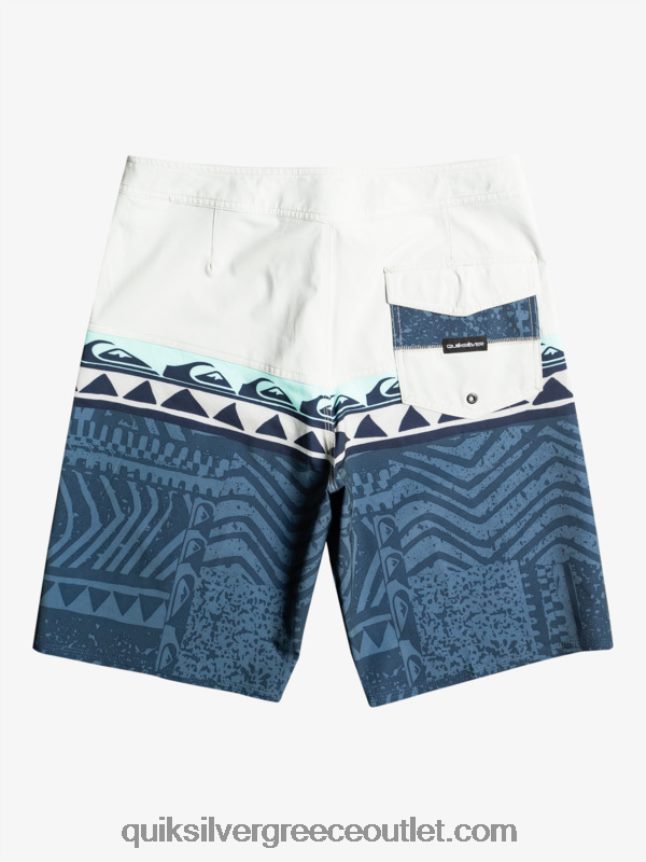 surfsilk panel 20 boardshorts Quiksilver άνδρες 66LP84135 γκρι βιολετί