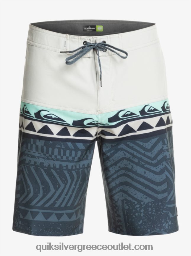 surfsilk panel 20 boardshorts Quiksilver άνδρες 66LP84135 γκρι βιολετί