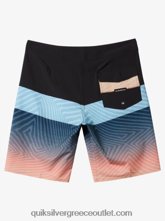 surfsilk panel 20 boardshorts Quiksilver άνδρες 66LP84136 ασφαλτικό σκυρόδερμα