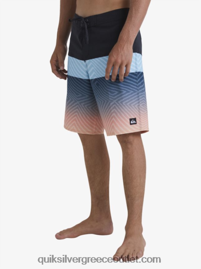 surfsilk panel 20 boardshorts Quiksilver άνδρες 66LP84136 ασφαλτικό σκυρόδερμα