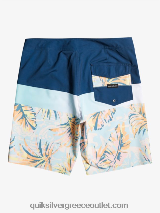 surfsilk panel 20 boardshorts Quiksilver άνδρες 66LP841450 διακριτικά μπλε