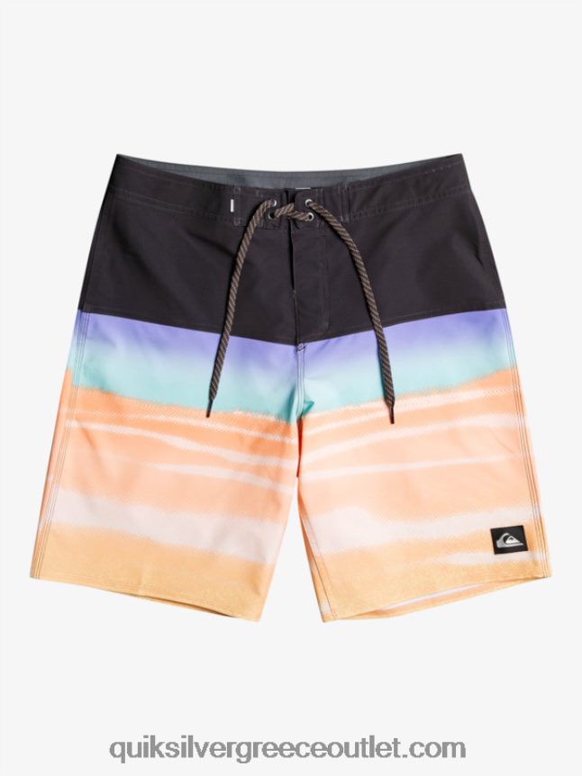 surfsilk panel 20 boardshorts Quiksilver άνδρες 66LP841452 πεπονάκι
