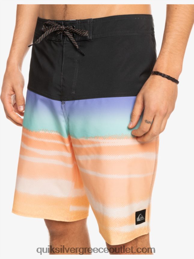 surfsilk panel 20 boardshorts Quiksilver άνδρες 66LP841452 πεπονάκι
