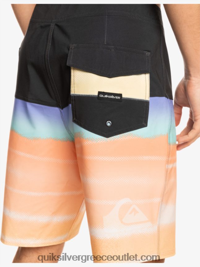 surfsilk panel 20 boardshorts Quiksilver άνδρες 66LP841452 πεπονάκι