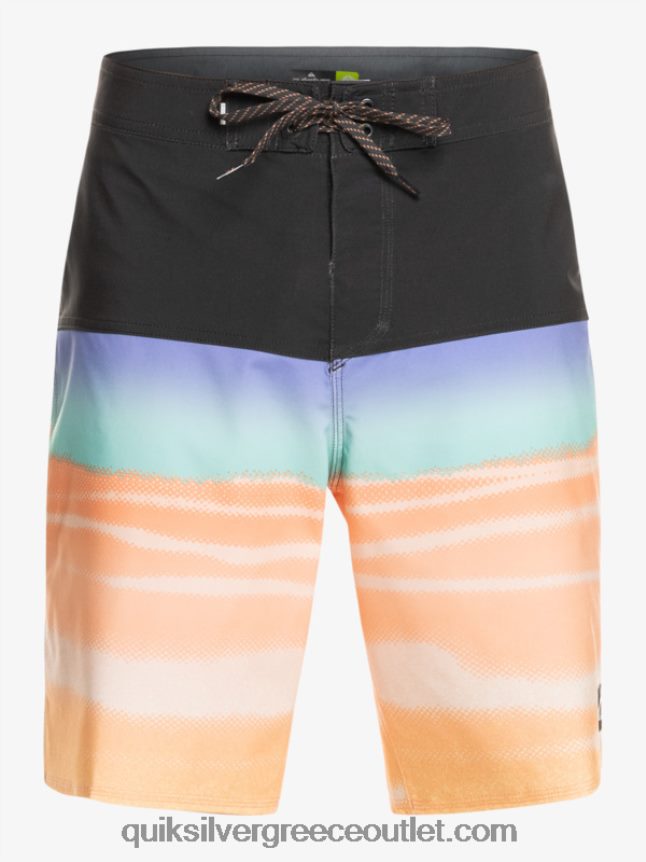 surfsilk panel 20 boardshorts Quiksilver άνδρες 66LP841452 πεπονάκι