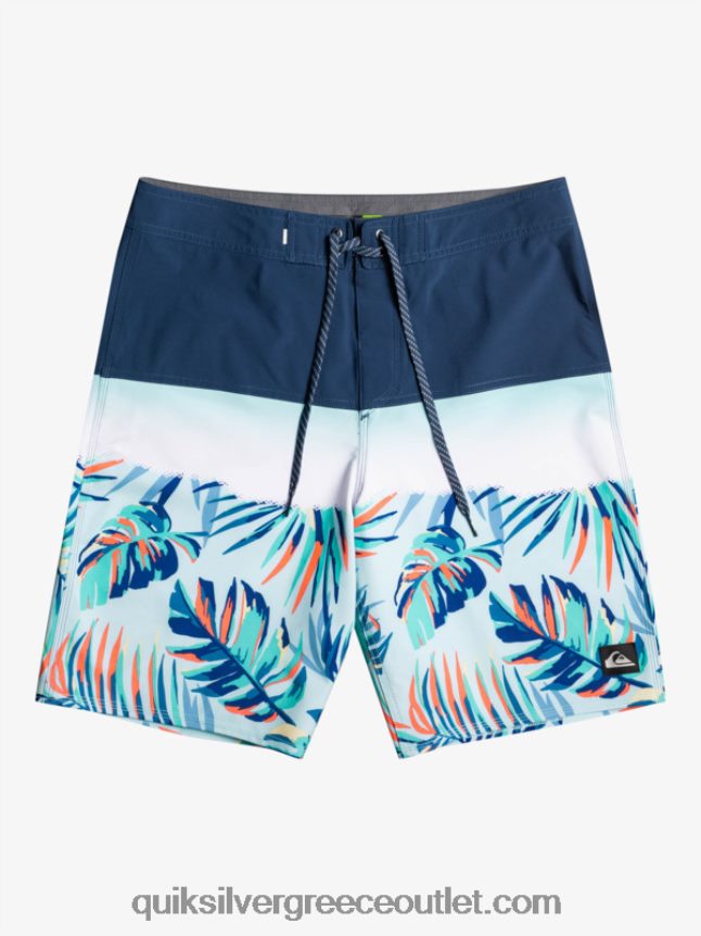 surfsilk panel 20 boardshorts Quiksilver άνδρες 66LP841456 διακριτικά μπλε