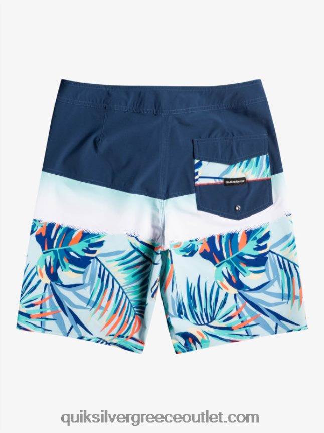 surfsilk panel 20 boardshorts Quiksilver άνδρες 66LP841456 διακριτικά μπλε